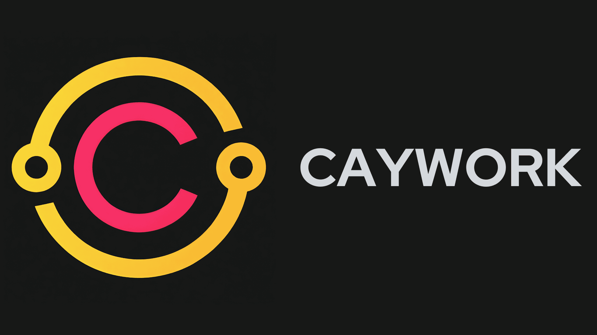Background Black Caywork Logo