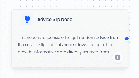 Advice Slip Tool Node