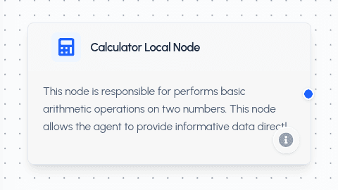 Calculator Basic Local Tool Node