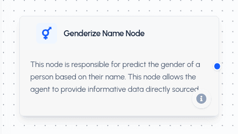 Genderize Name Tool Node