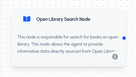 Open Library Search Tool Node