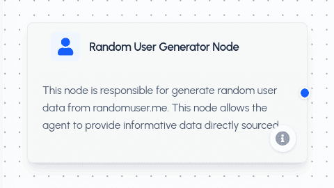 Random User Generator Tool Node
