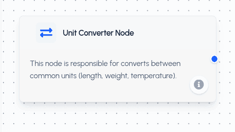 Unit Converter Tool Node