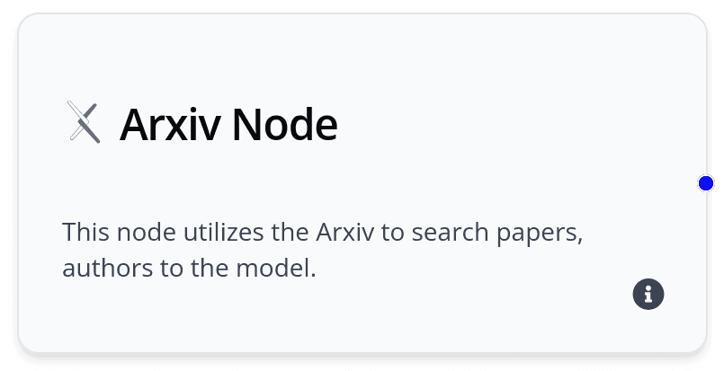 ArXiv Tool Node