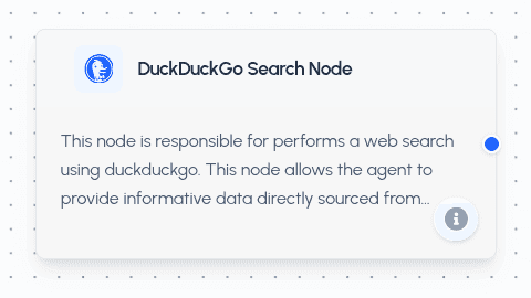 DuckDuckGo Search Tool Node