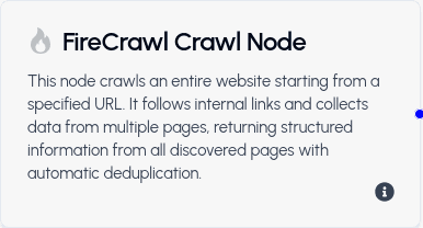 Fire Crawl Crawl Tool Node