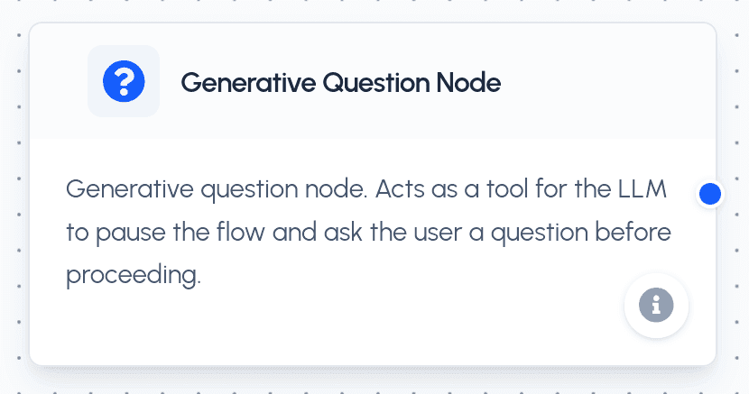 Generative Question Node