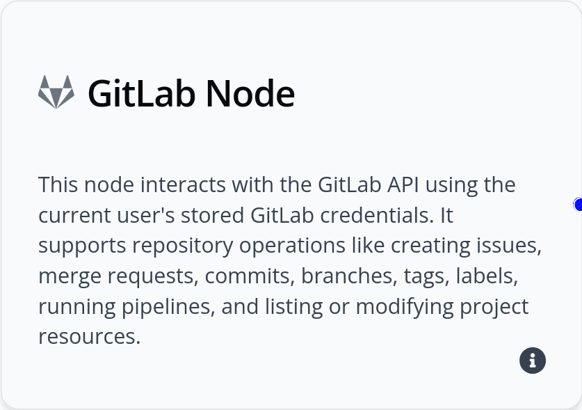 GitLab Tool Node