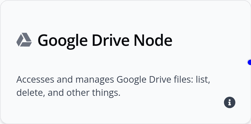 Google Drive Tool