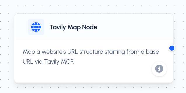 Tavily Map Node