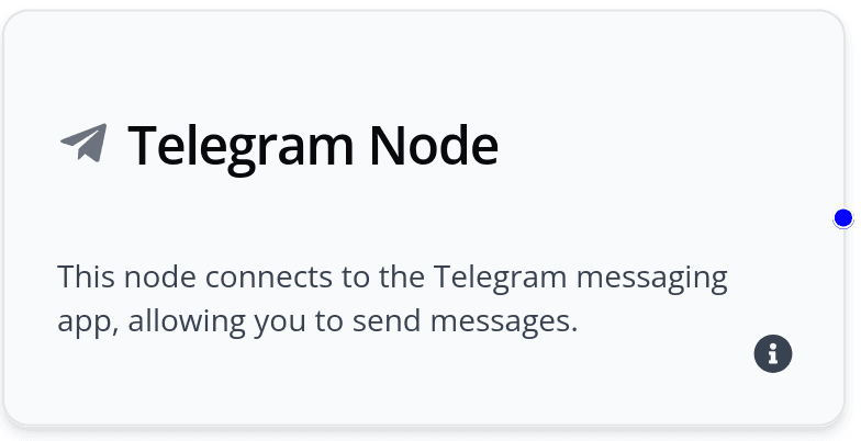 Telegram Tool Node