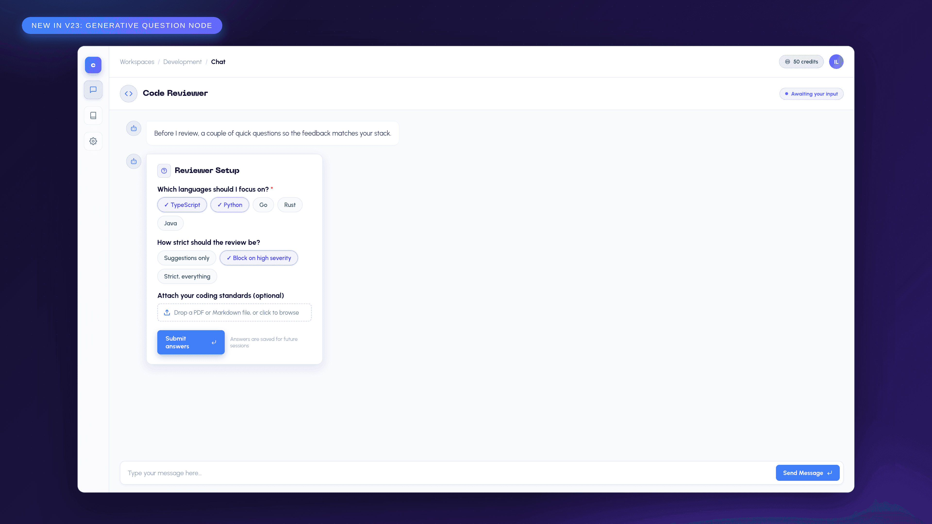 Usage Interface Mackup