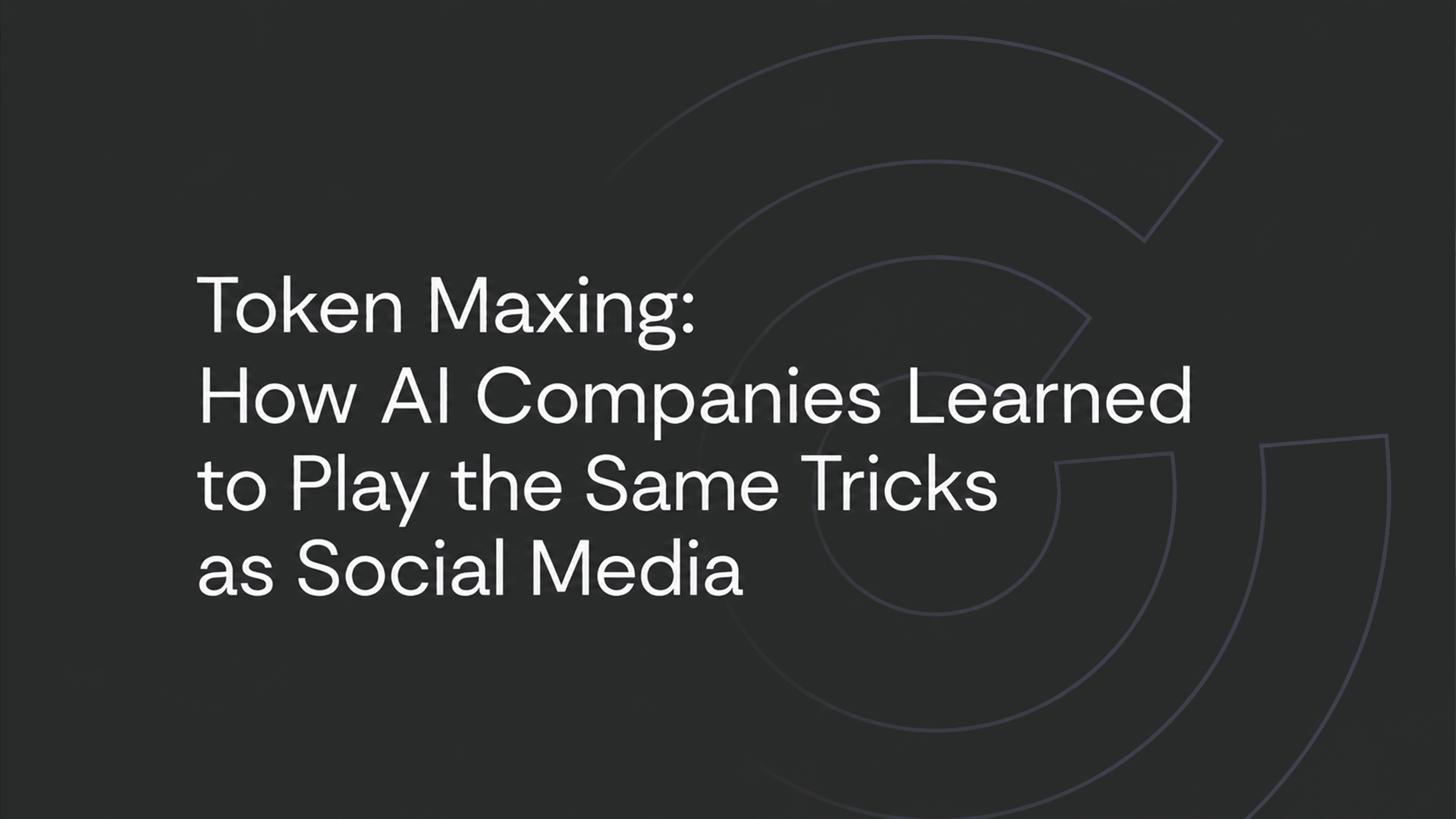 Token Maxing: How AI Companies Learned to Play the Same Tricks as Social Media